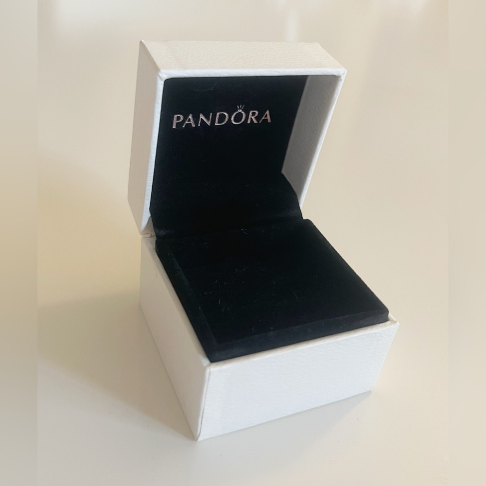 Pandora Black & White Jewelry Box Storage jewelry Box Small Box for Jewelry